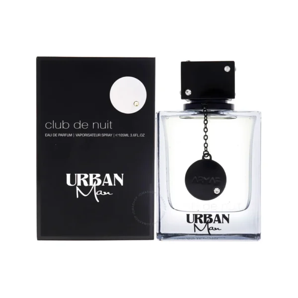 Club De Nuit Urban Man EDP 105ML by Armaf – Woody Spicy Fragrance for Men