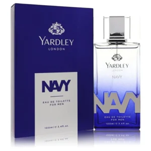 Yardley London Men Navy Eau De Toilette – 100ML Fresh Marine Fragrance with Citrus, Floral & Woody Notes